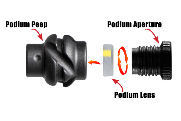 Podium Peep (TM) Clarifiers Specialty Archery