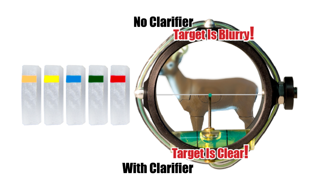Specialty Archery Podium Peep Clarifier Lens Green #2.0 PPC2.0 