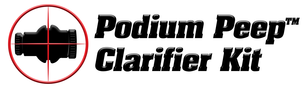 Podium Peep™ Clarifier Kit Logo